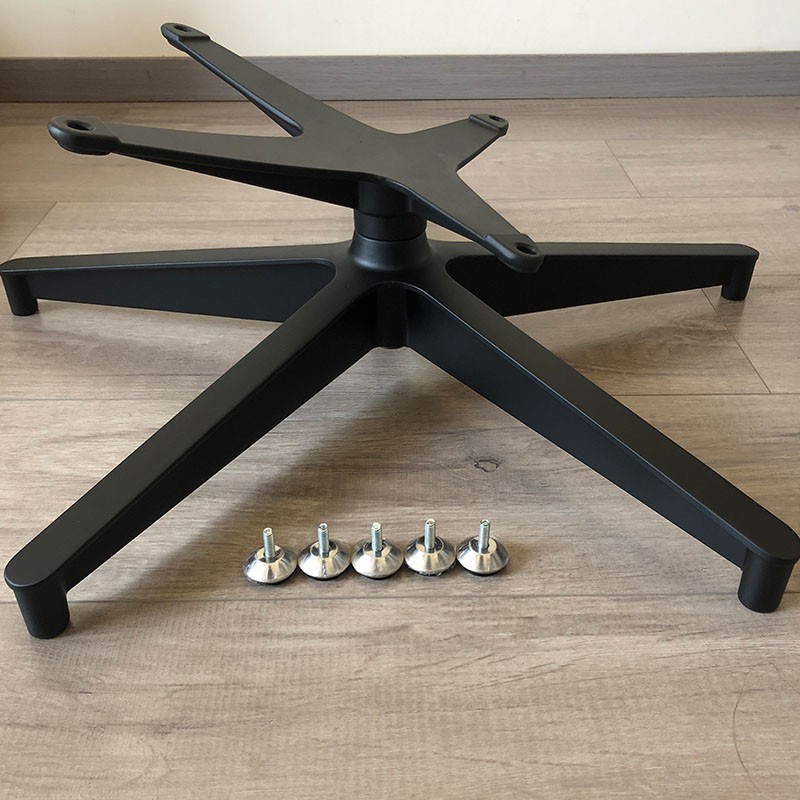 Durable 5 Leg Swivel eames Chair Base for Quality lounge