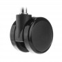 office 2.36 inch swivel casters with brake replacement parts factory in China