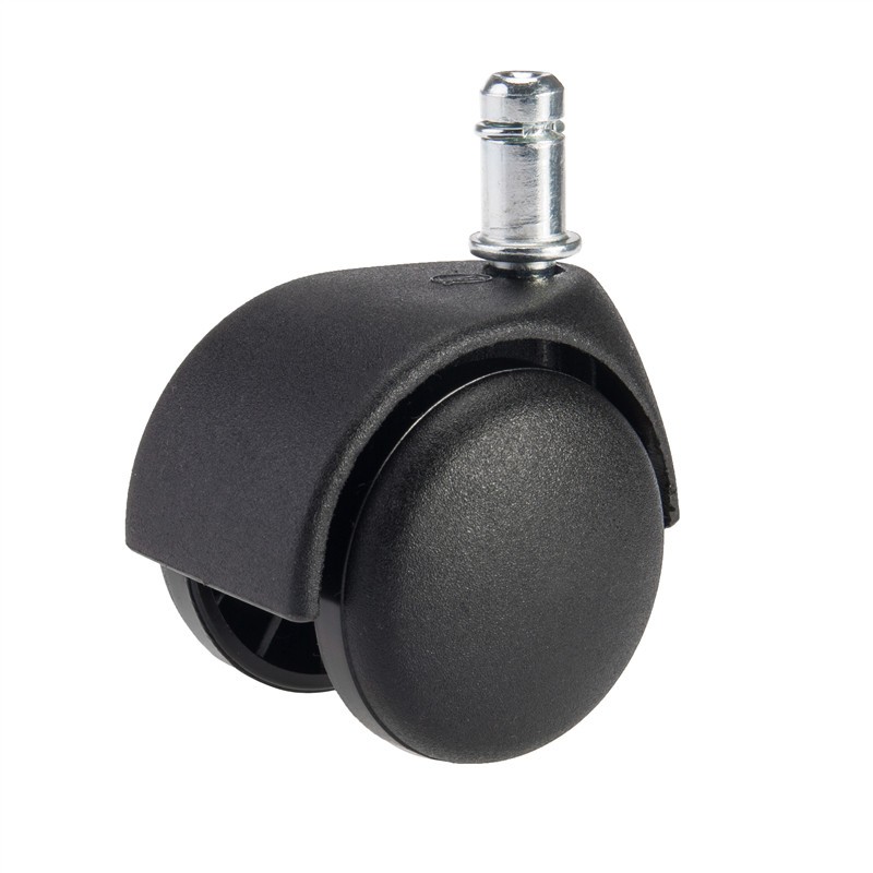 High quality office 2 inch rubber wheels with bearings chair accessories