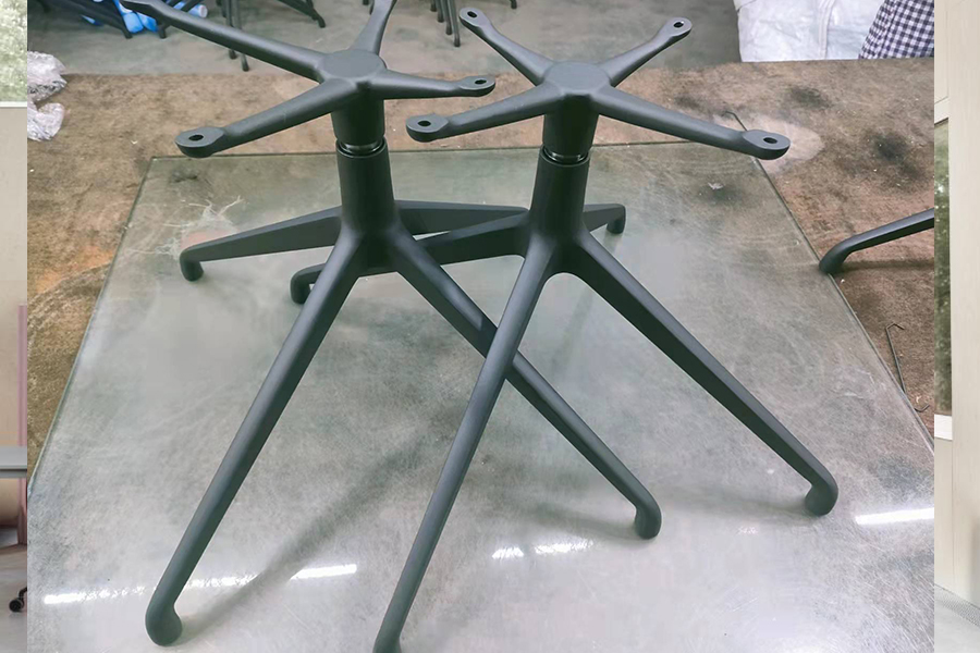 Germany heavy duty 4 leg swivel chair base kits revolving parts from china oem manufacturer