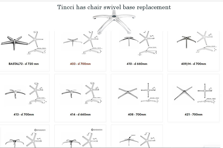 desk chair swivel base indoor furniture roating complements from Chinese wholesale vendor