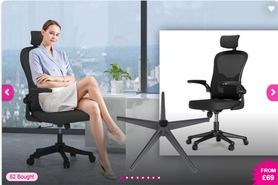 swivel desk chair mesh