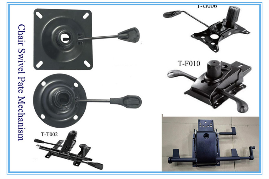 swivel chair parts base caster plate armrest furniture complements from china wholesale vendor