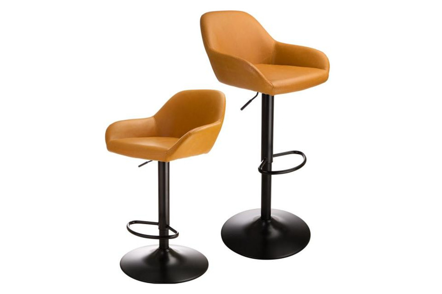 adjustable bar stools with backs