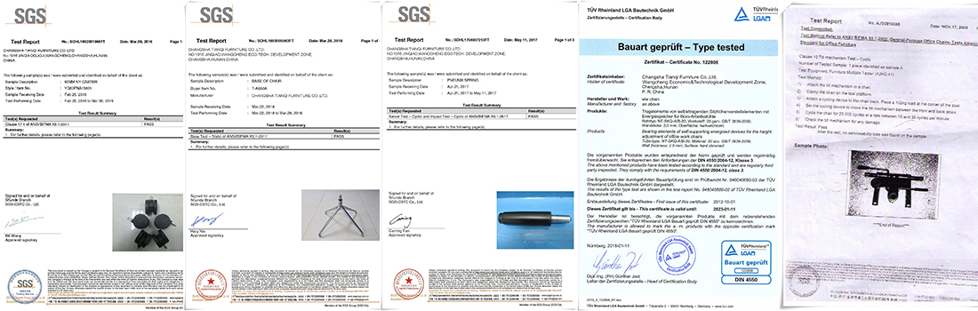 sgs certified oem products chair components suppliers fittings