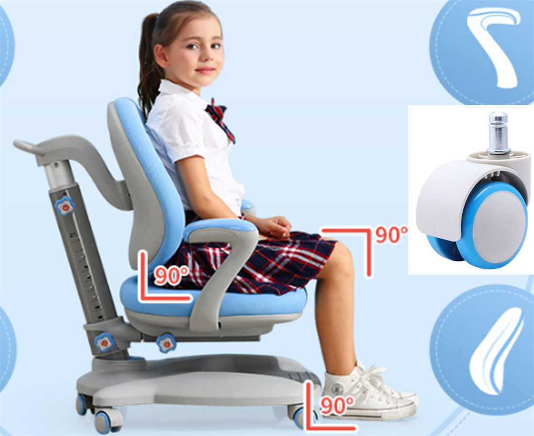 office 2 inch casters with brakes chair replacement parts factory in China