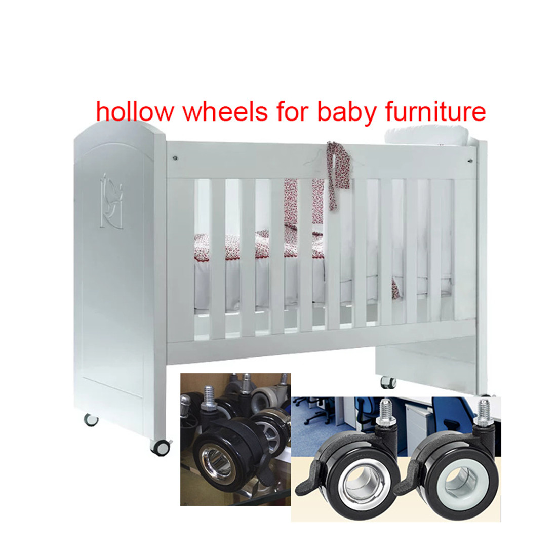 office hollow wheels chair replacement parts factory in China
