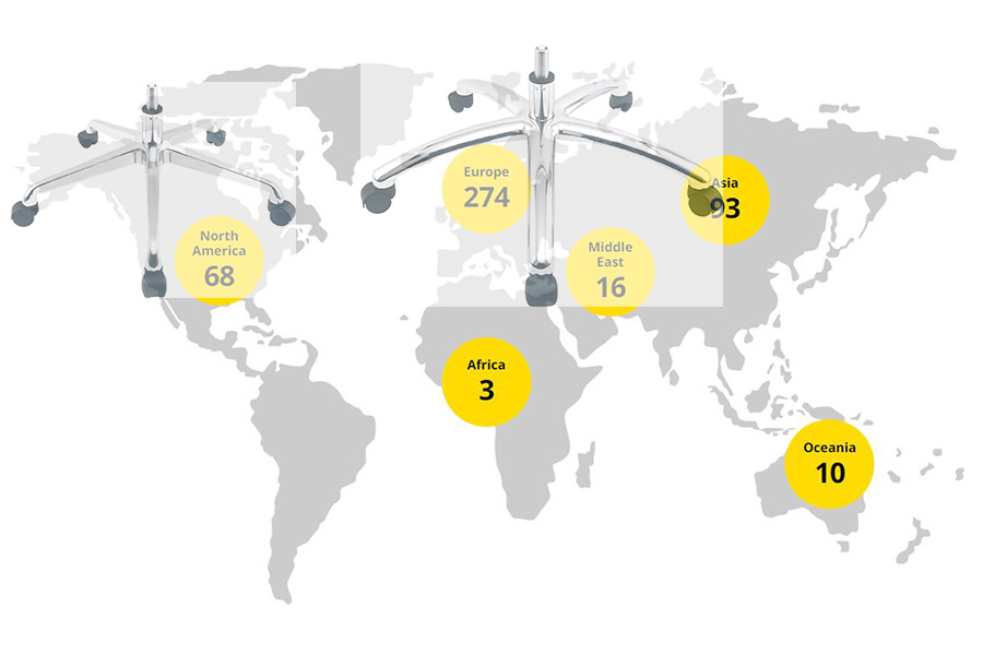 chair accessories 5 spoke chair base from china wholesale supplier