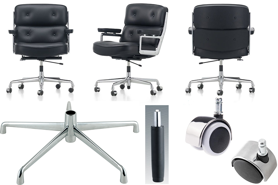 vitra eames lounge chair revolving parts manufacturer in China