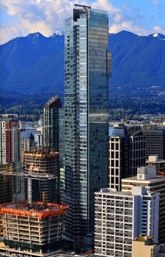 Vancouver Living Shangri La from One Wall Centre