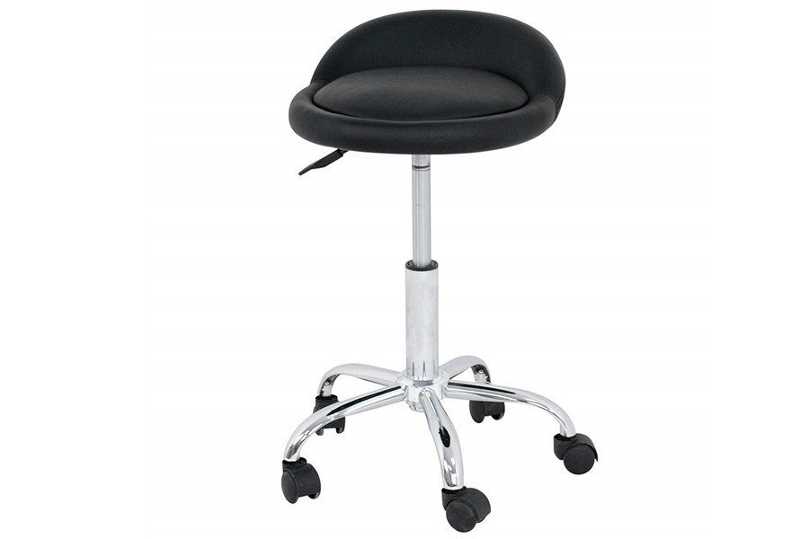 adjustable stool with wheels revolving parts manufacturer in China