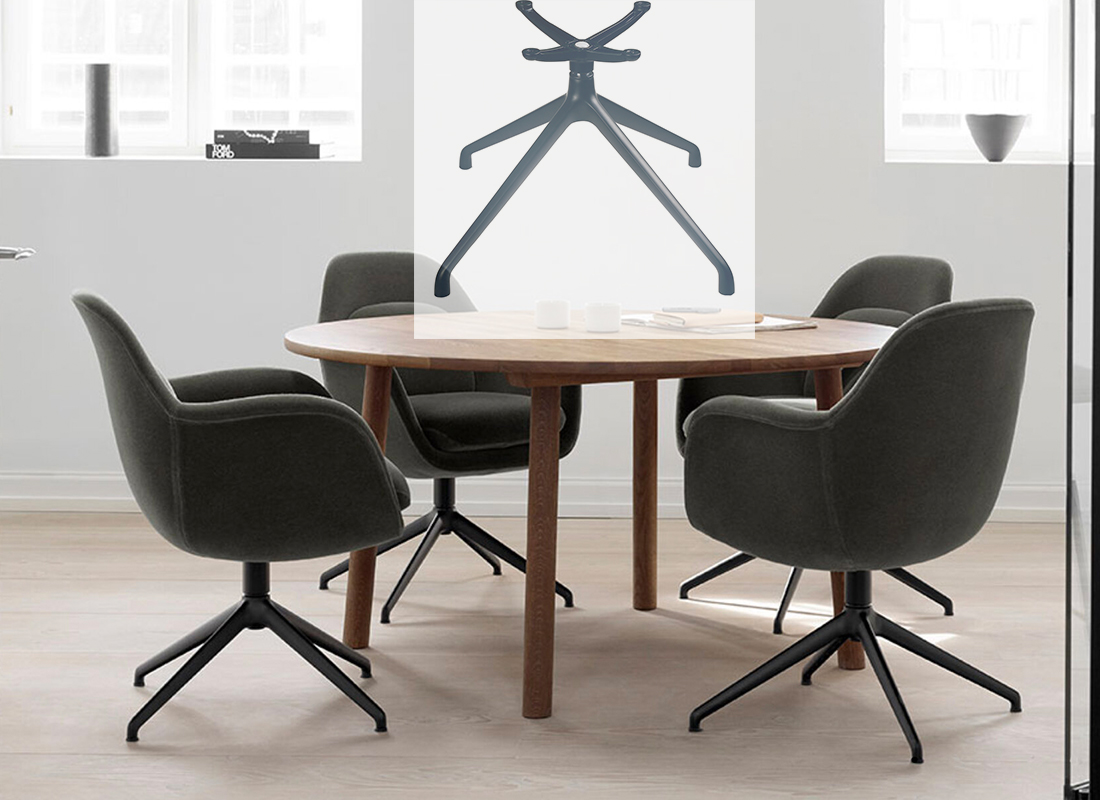 revolving chair base for meeting accessories vendors in China