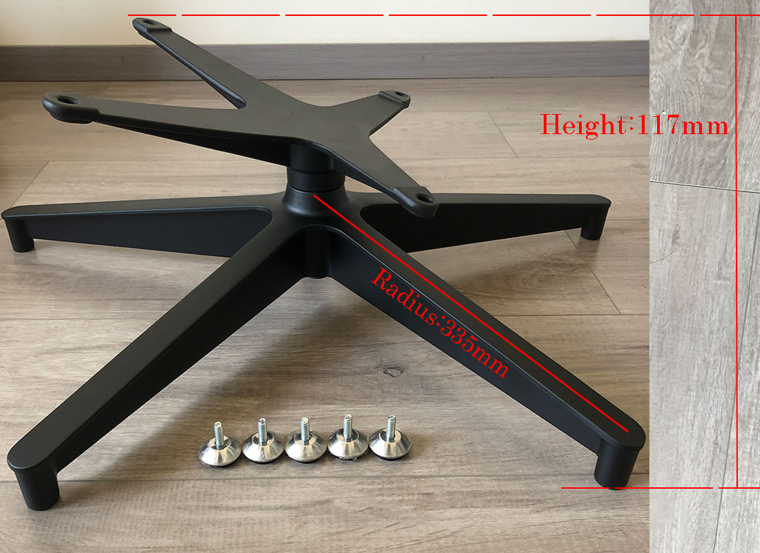 dimension for eames chair base office seatings adjustable mountings from ODM foshan factory