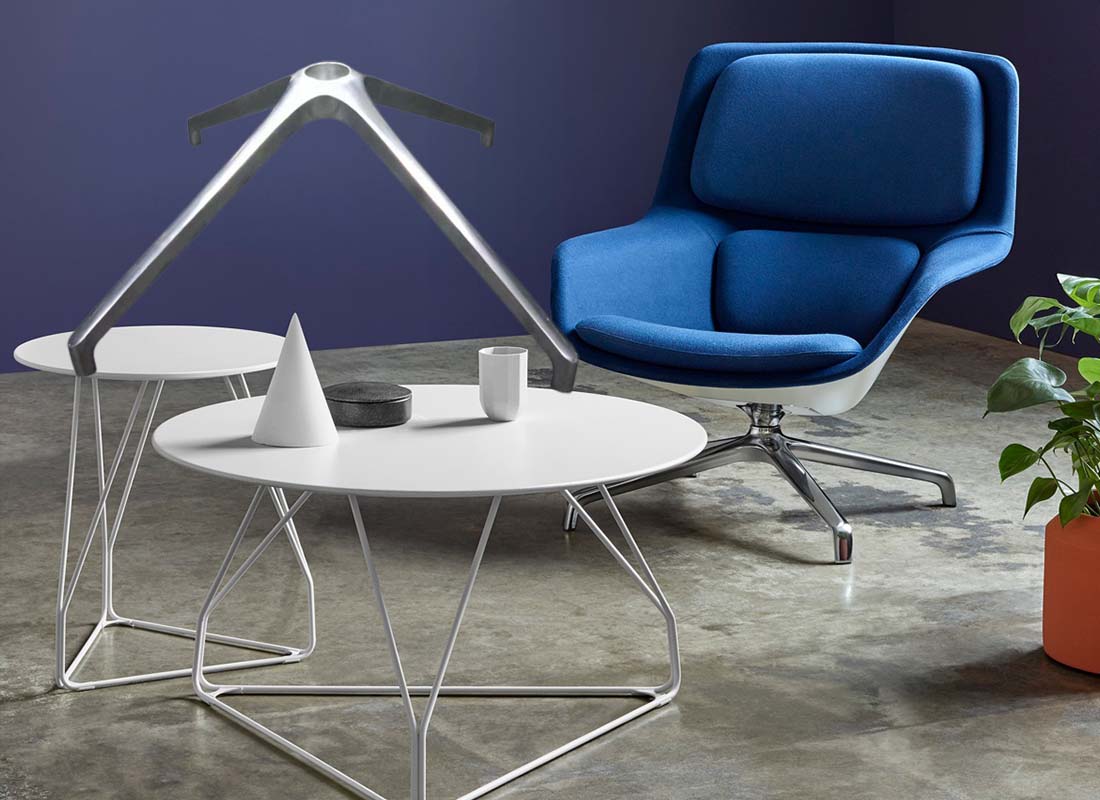 Furniture accessories shop from China Factory for aluminum office chair base