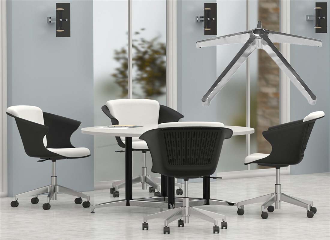 office chair swivel base revolving parts manufacturer in China