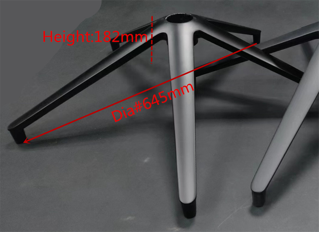DIMENSION FOR office swivel chair base