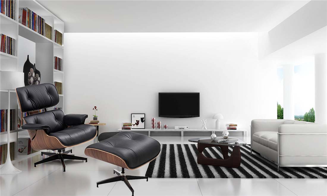moq 10 eames lounge chair and ottoman replica from ODM furniture maker