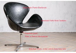 different types of armchairs parts names
