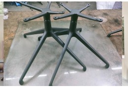 Revolving aluminium heavy duty office swivel chair base made in China